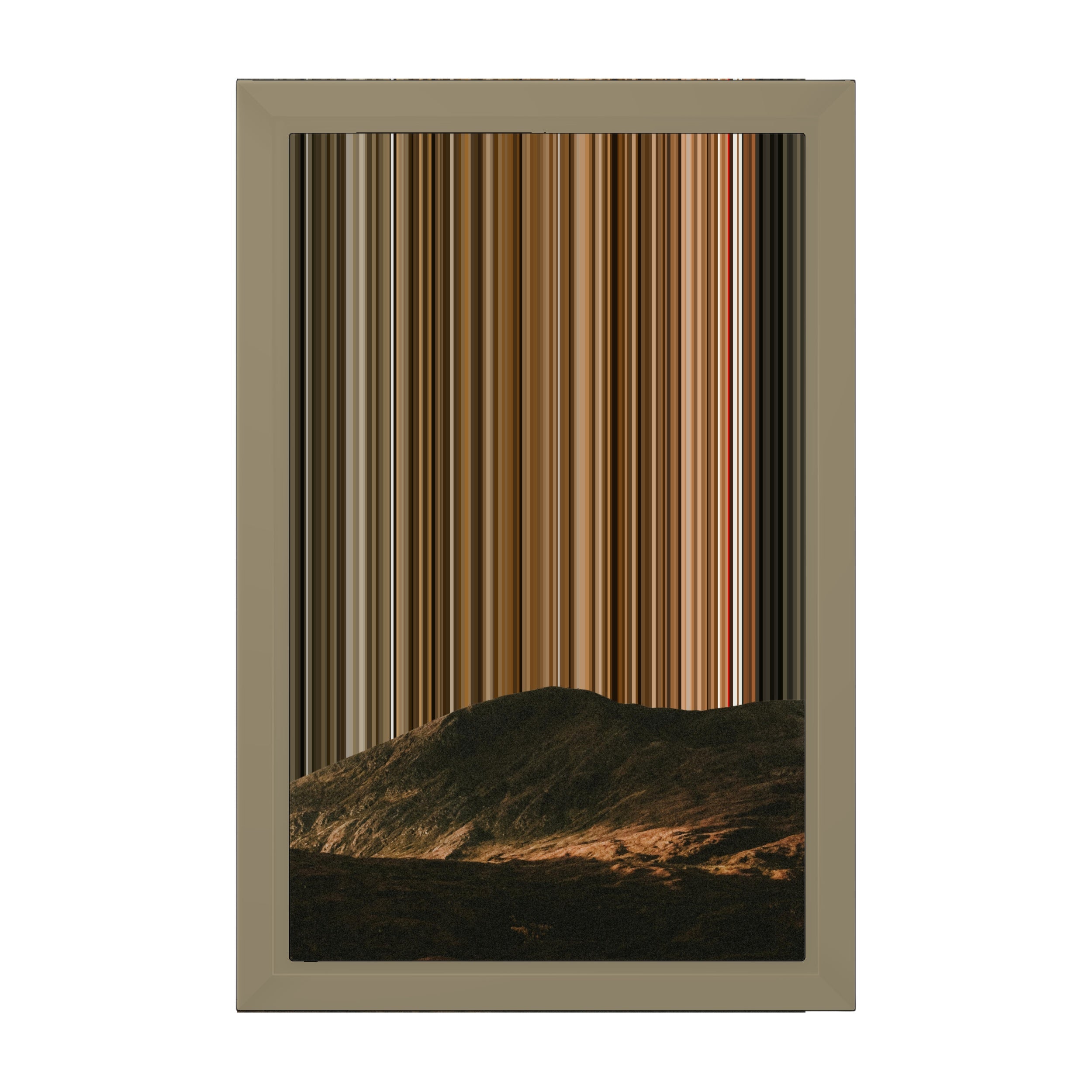 8×12" Framed Canvas - Natural variant