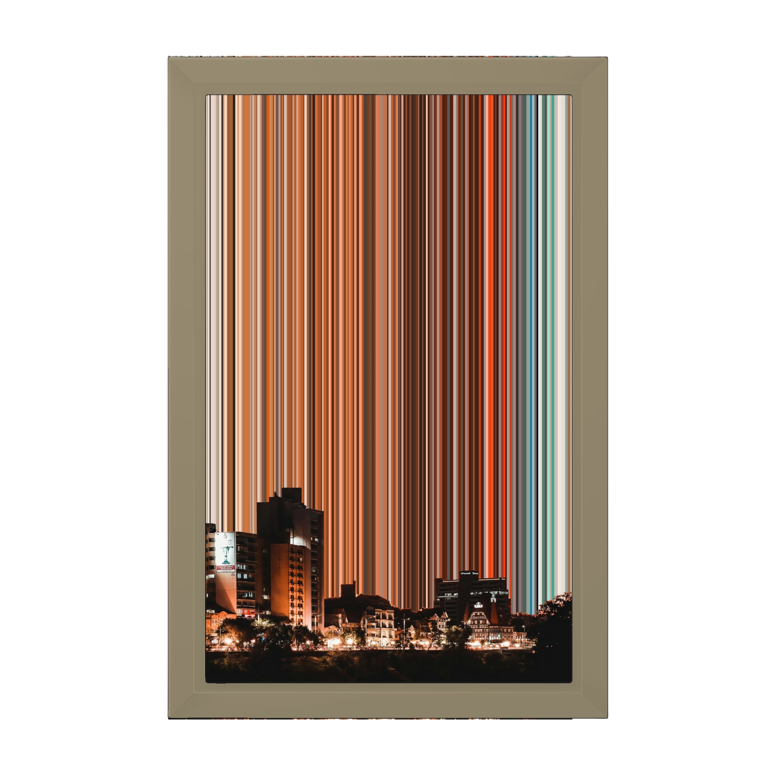 8×12" Framed Canvas - Natural variant