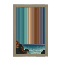 8×12" Framed Canvas - Natural variant