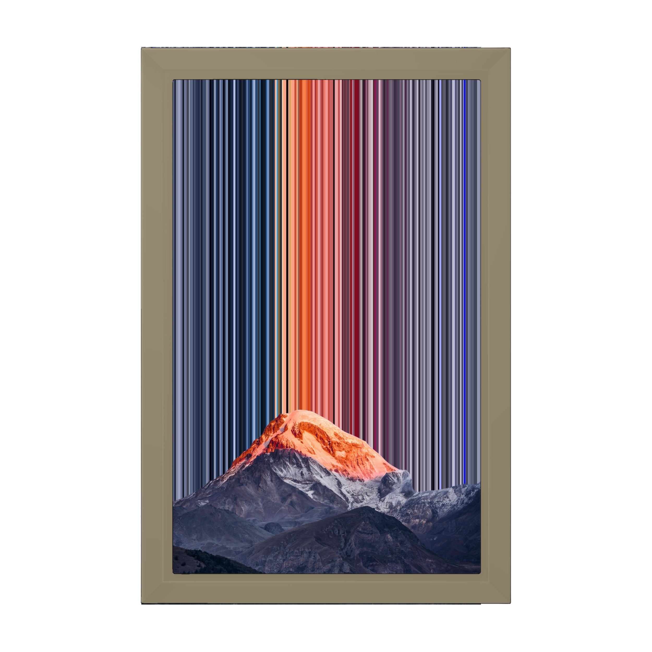 8×12" Framed Canvas - Natural variant