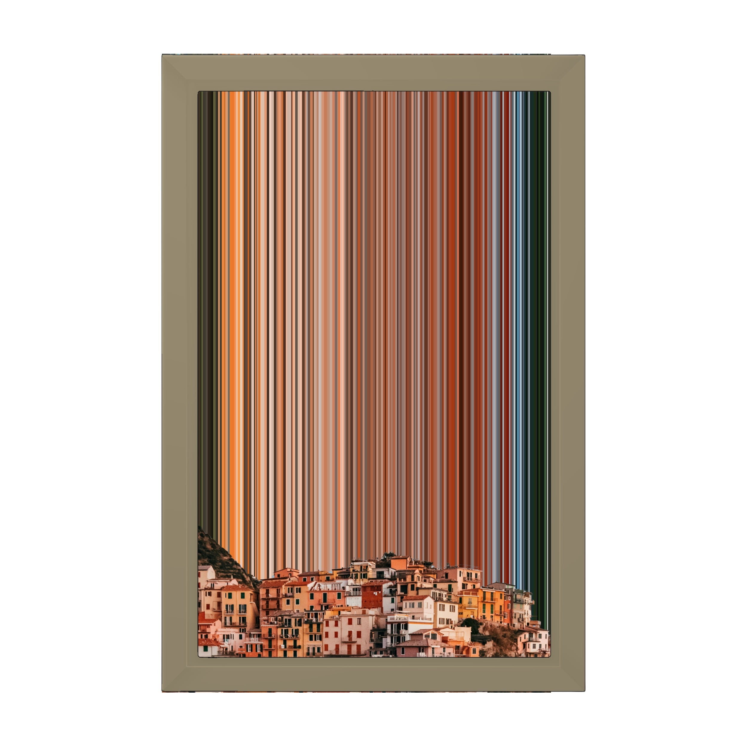 8×12" Framed Canvas - Natural variant