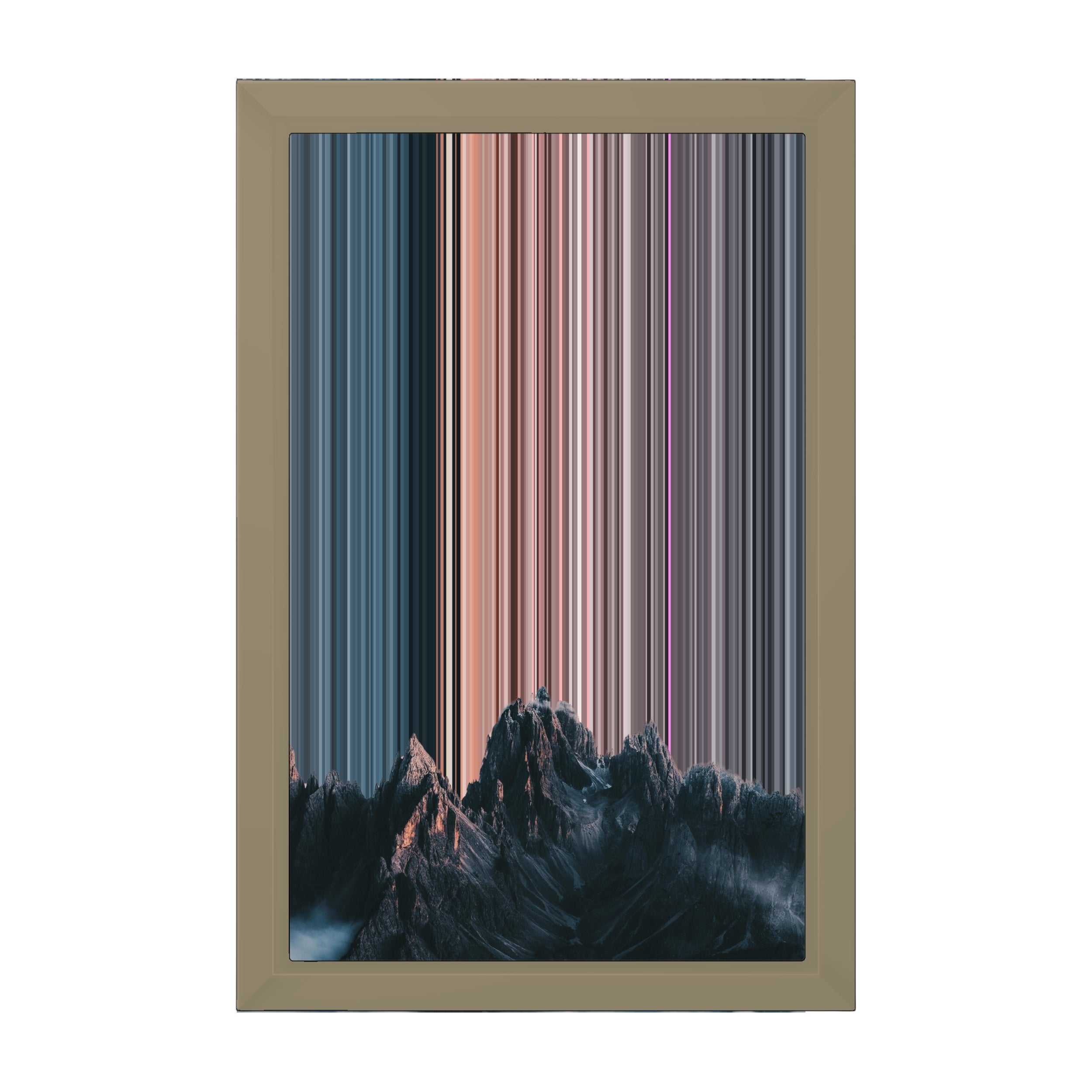 8×12" Framed Canvas - Natural variant