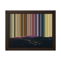 10×8" Framed Canvas - Brown variant