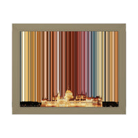 10×8" Framed Canvas - Natural variant