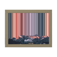 10×8" Framed Canvas - Natural variant