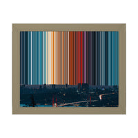 10×8" Framed Canvas - Natural variant