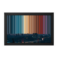 12×8" Framed Canvas - Black variant