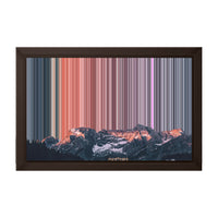 12×8" Framed Canvas - Brown variant