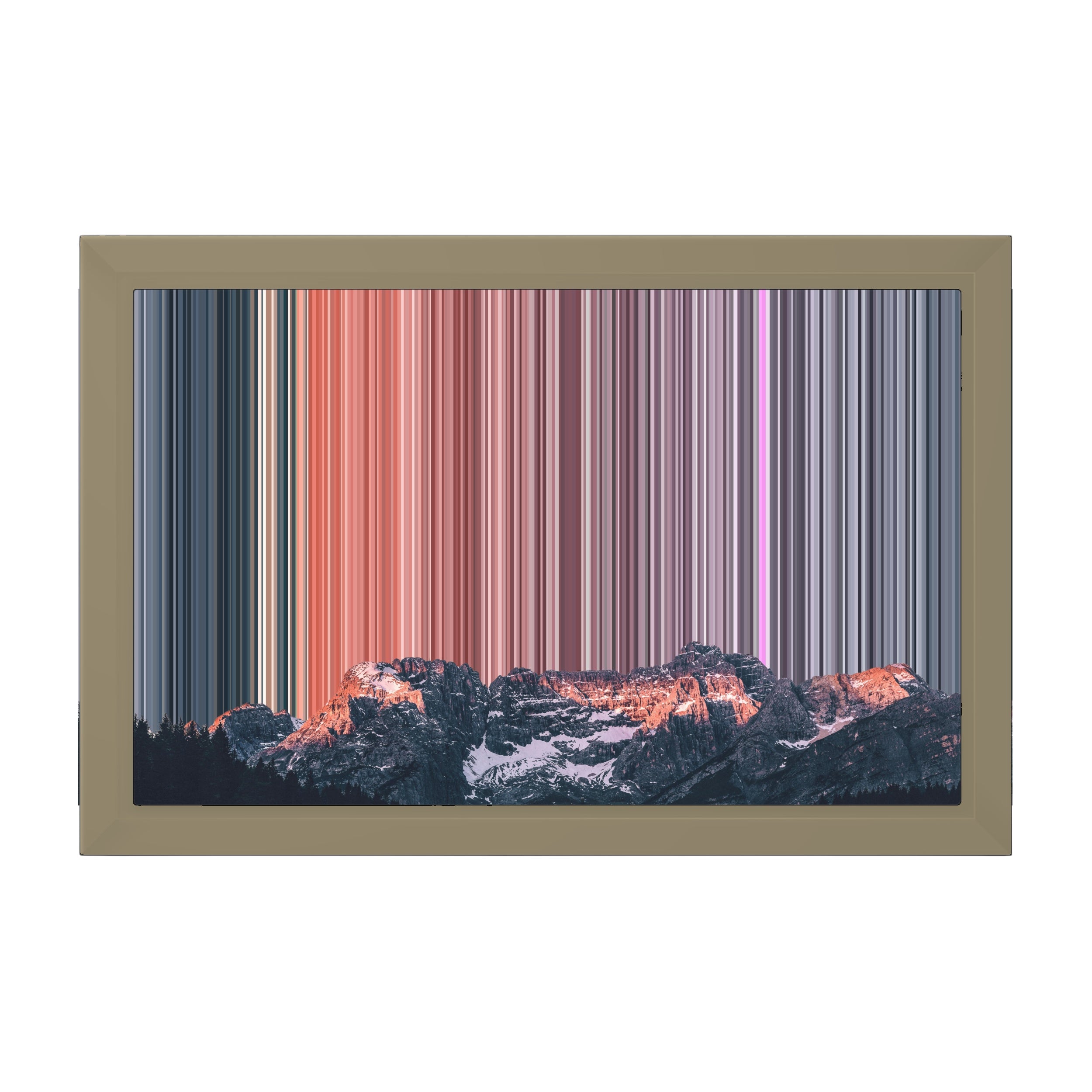 12×8" Framed Canvas - Natural variant