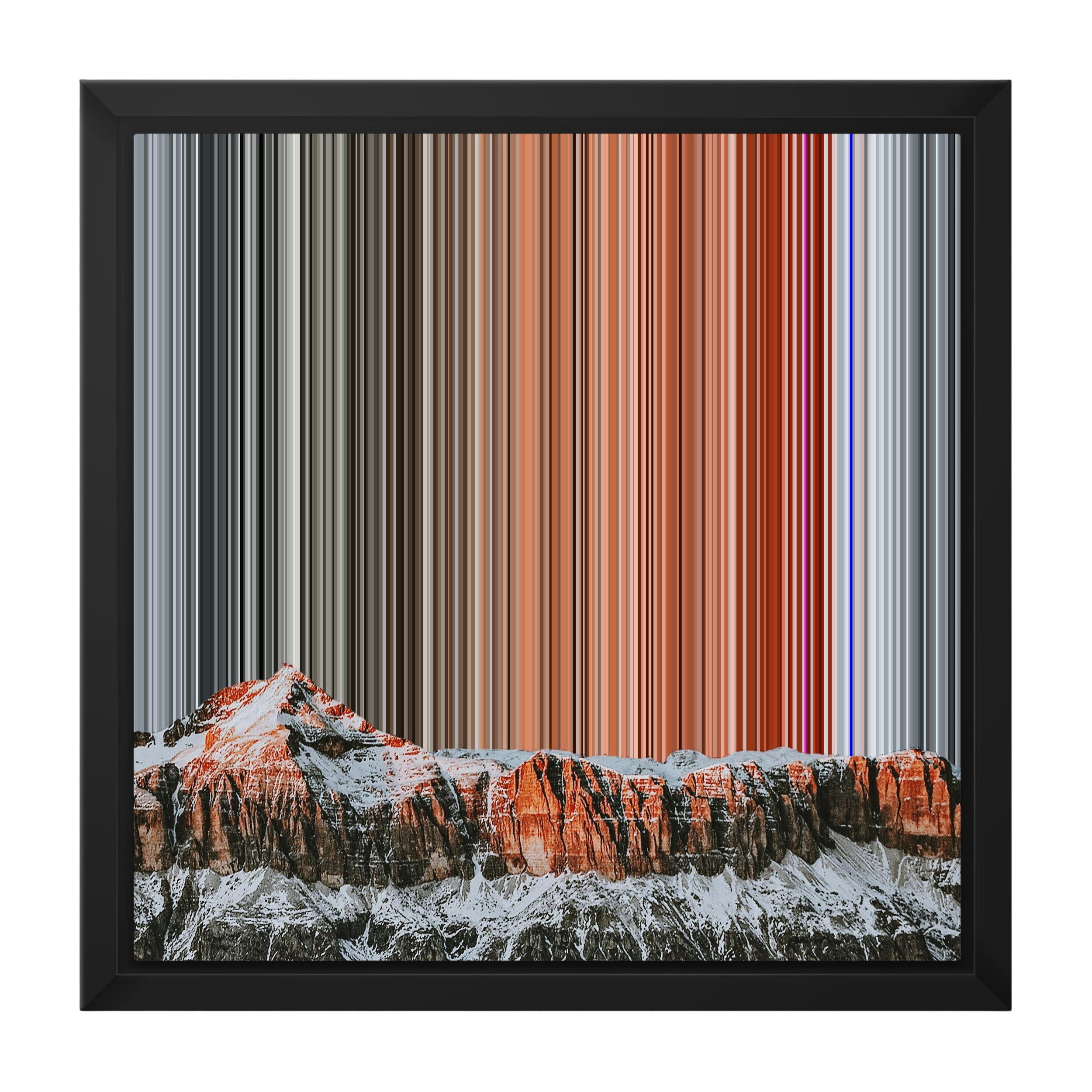 12×12" Framed Canvas - Black variant