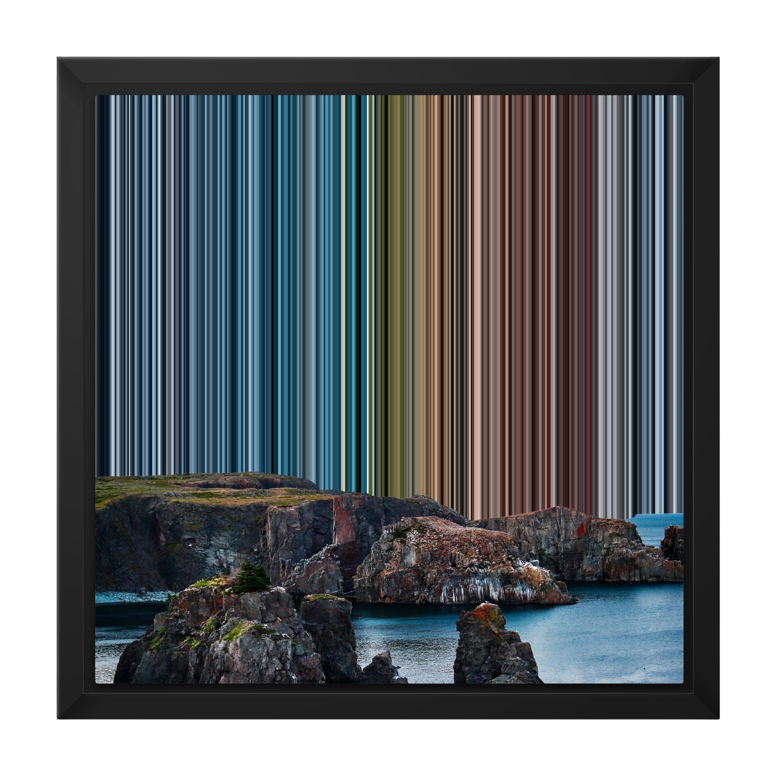 12×12" Framed Canvas - Black variant