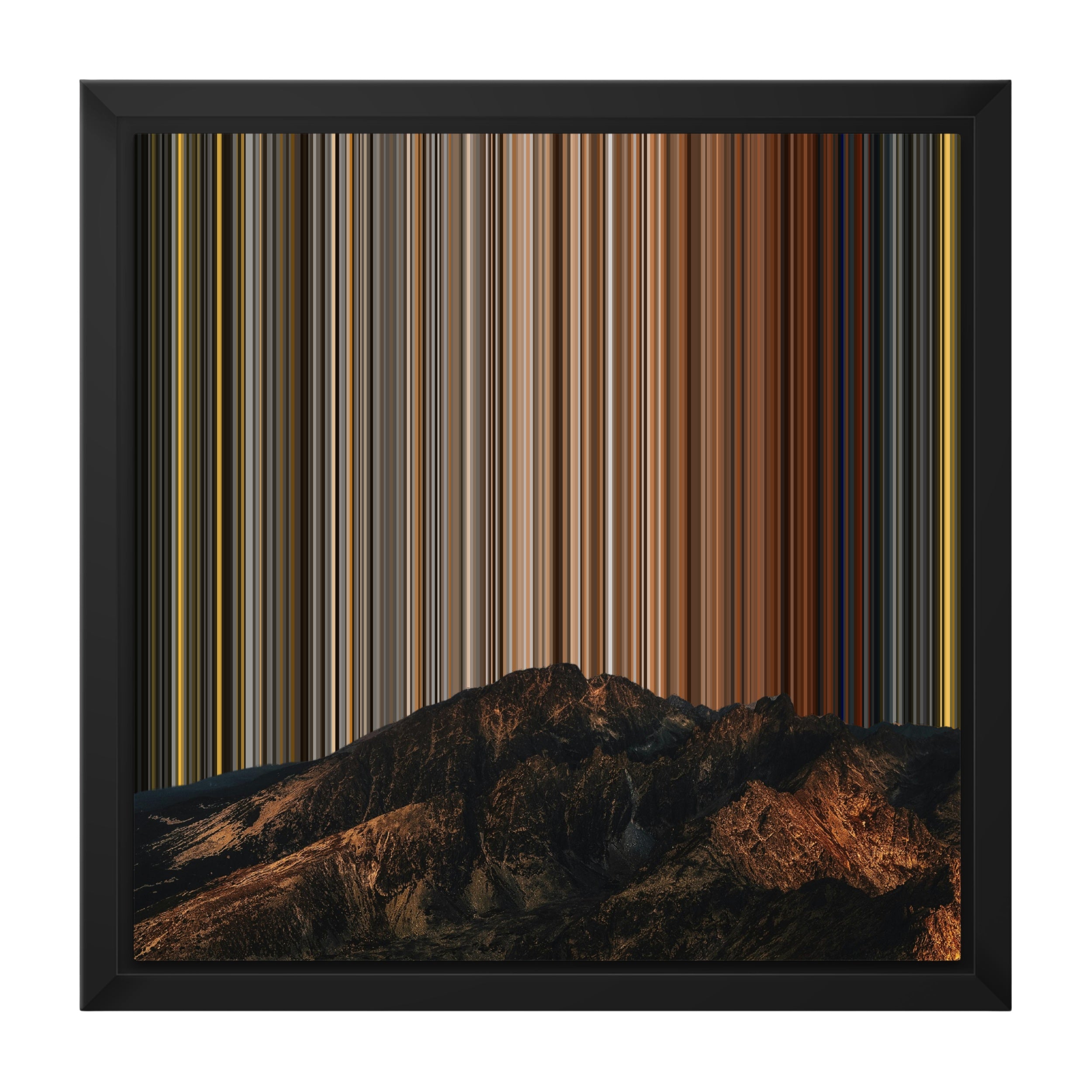 12×12" Framed Canvas - Black variant