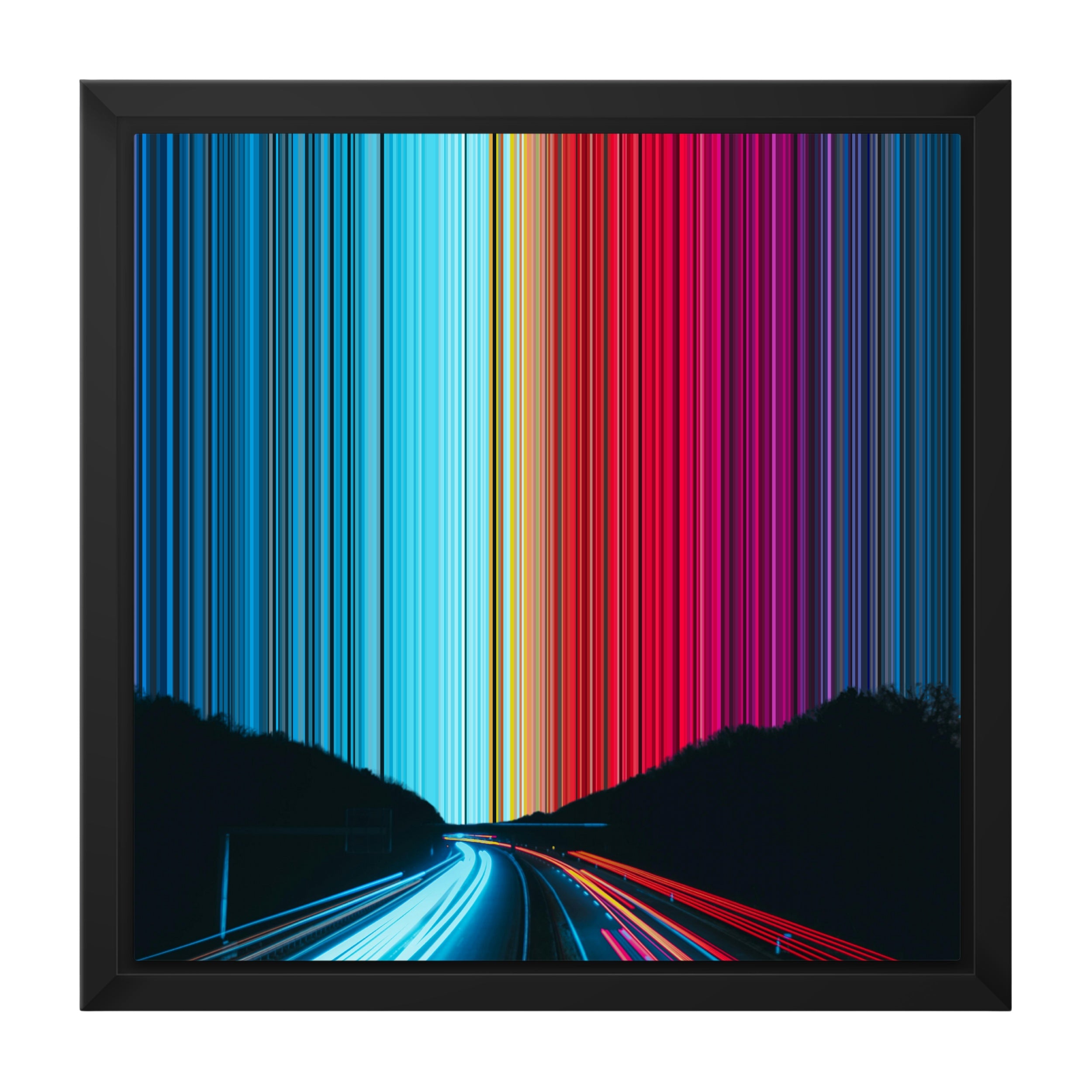 12×12" Framed Canvas - Black variant