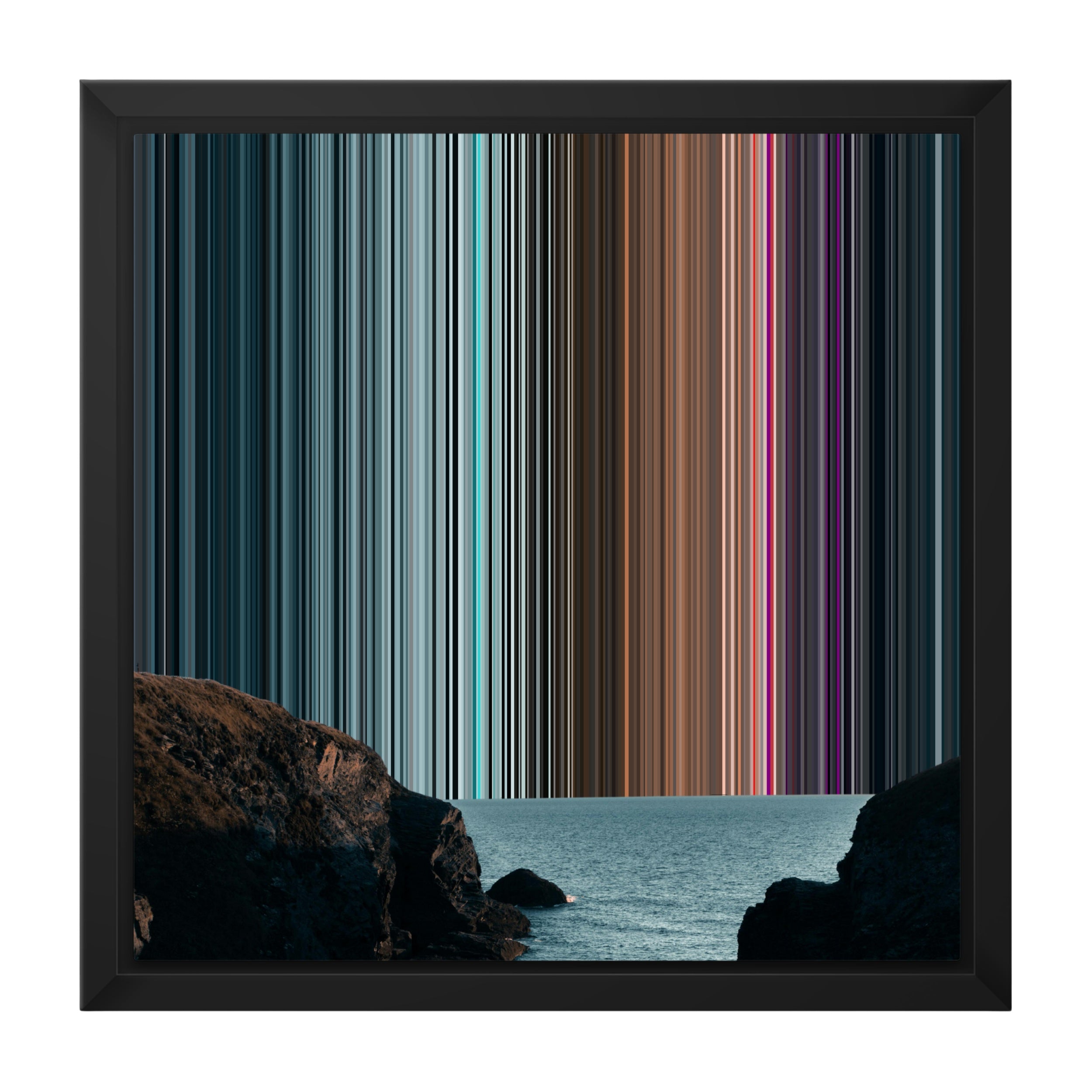 12×12" Framed Canvas - Black variant