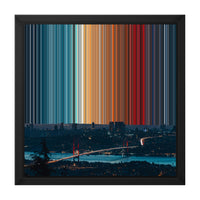 12×12" Framed Canvas - Black variant