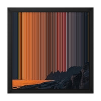 12×12" Framed Canvas - Black variant