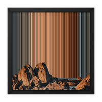 12×12" Framed Canvas - Black variant