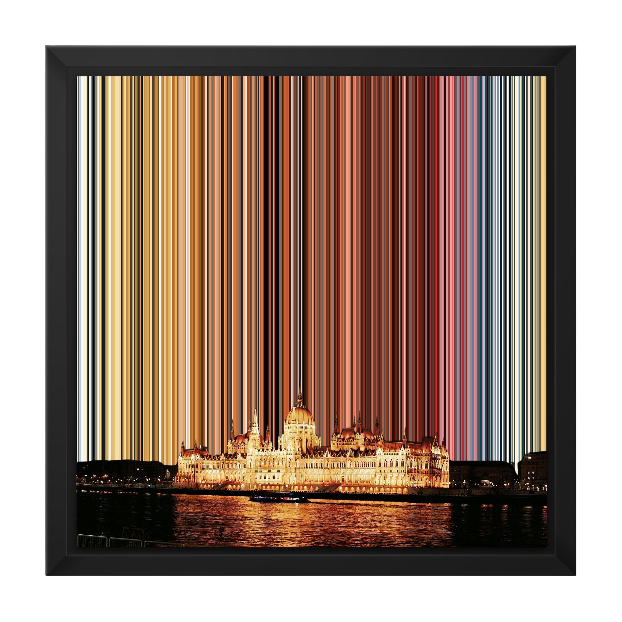 12×12" Framed Canvas - Black variant