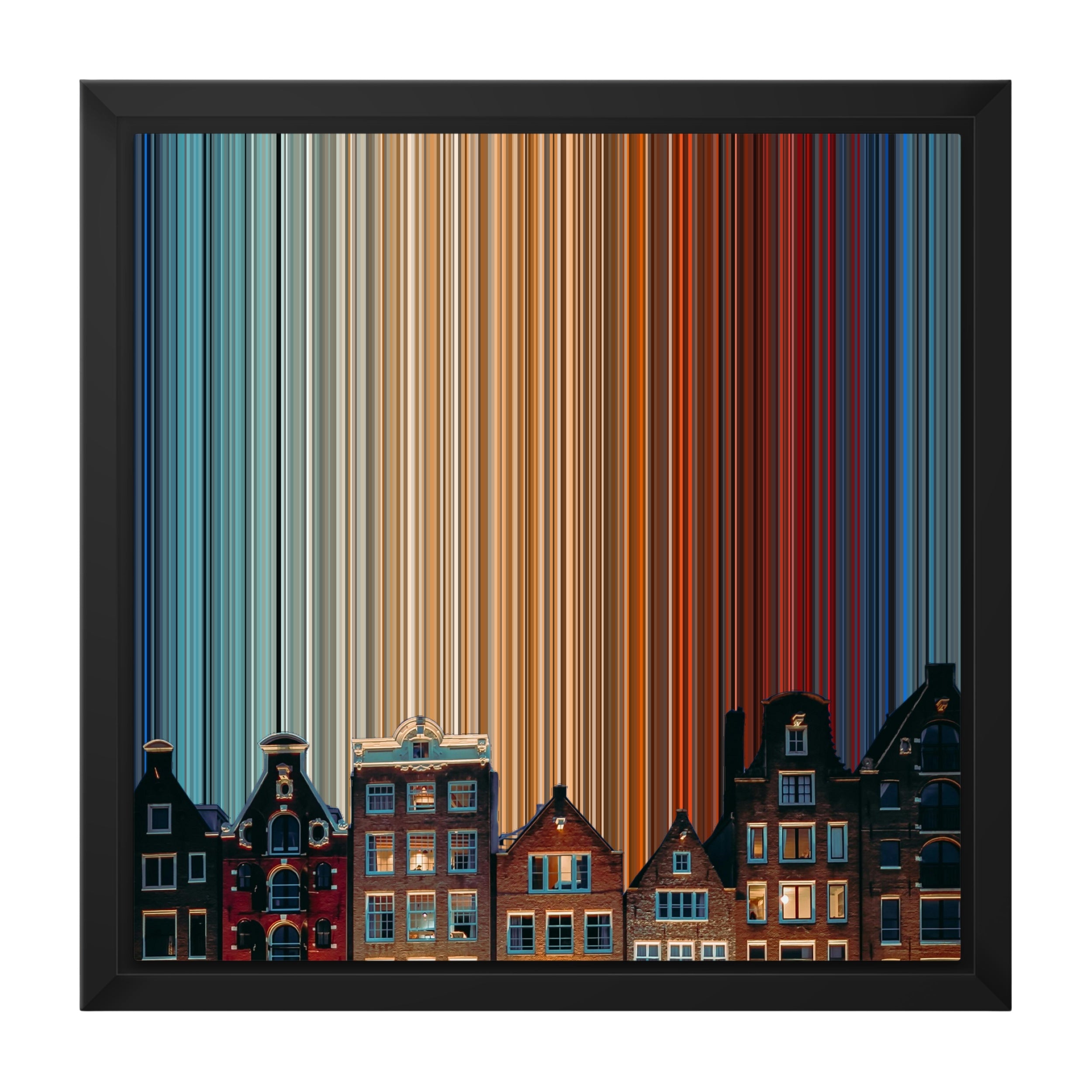 12×12" Framed Canvas - Black variant