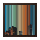 12×12" Framed Canvas - Brown variant