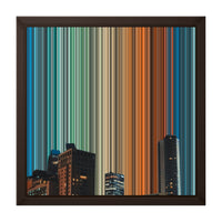 12×12" Framed Canvas - Brown variant