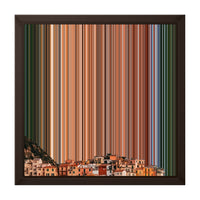 12×12" Framed Canvas - Brown variant