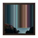 12×12" Framed Canvas - Brown variant