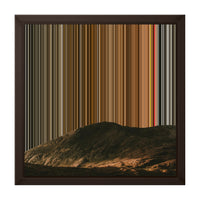 12×12" Framed Canvas - Brown variant