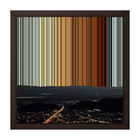 12×12" Framed Canvas - Brown variant