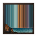 12×12" Framed Canvas - Brown variant