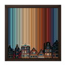 12×12" Framed Canvas - Brown variant