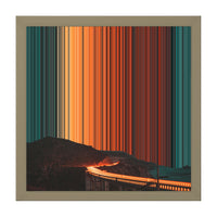 12×12" Framed Canvas - Natural variant