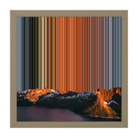 12×12" Framed Canvas - Natural variant