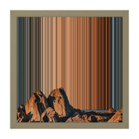 12×12" Framed Canvas - Natural variant