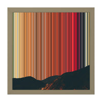 12×12" Framed Canvas - Natural variant