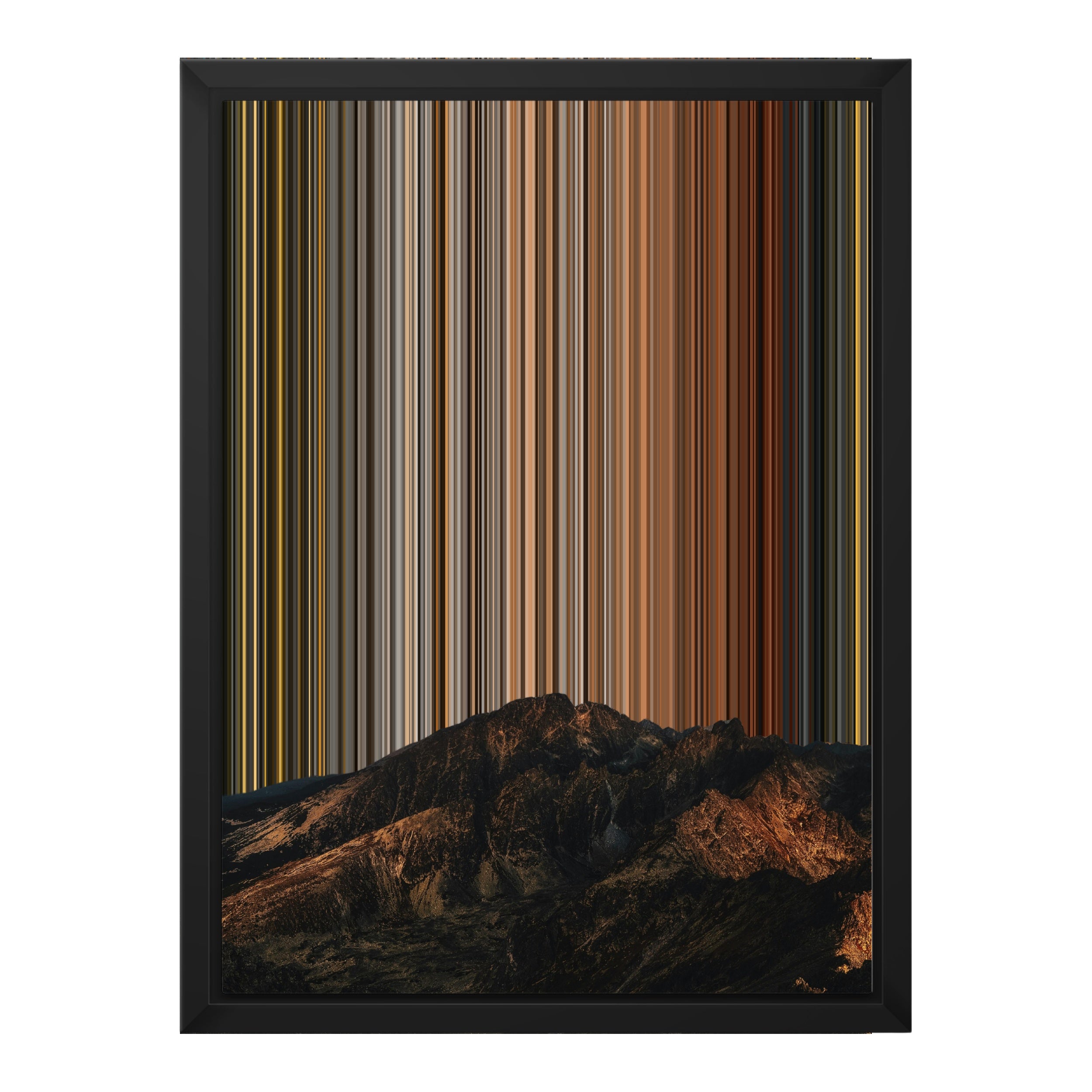 12×16" Framed Canvas - Black variant