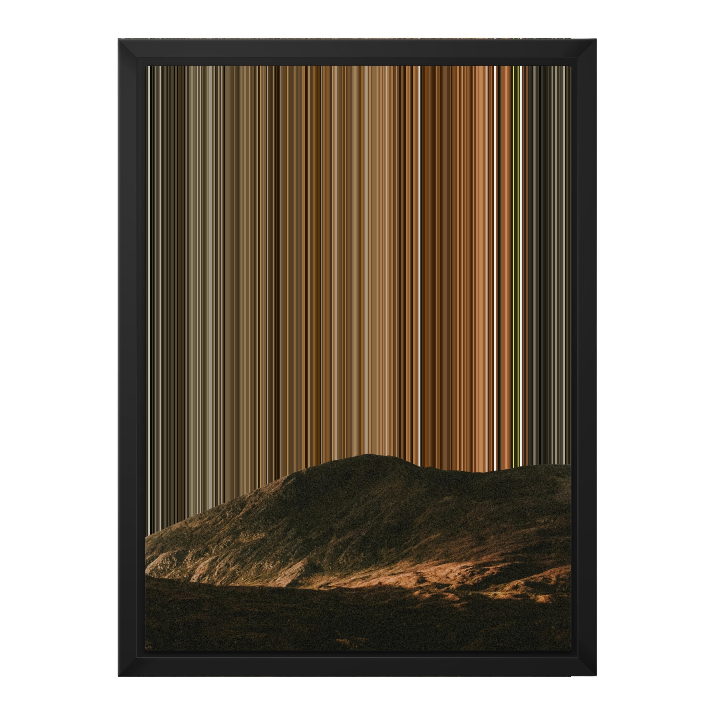 12×16" Framed Canvas - Black variant