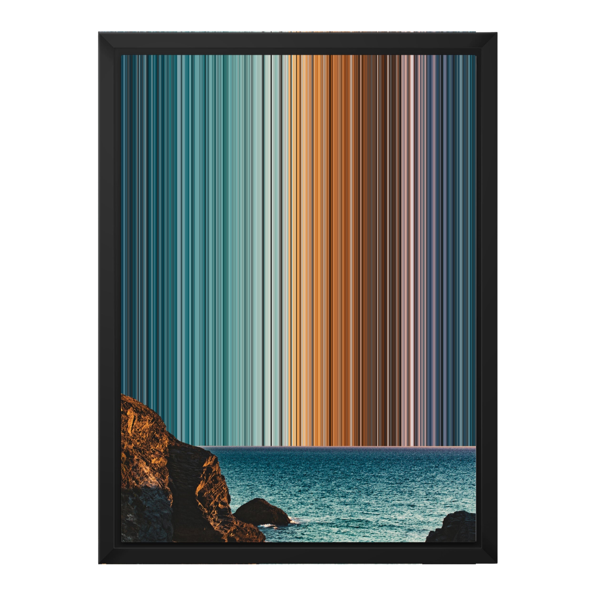 12×16" Framed Canvas - Black variant