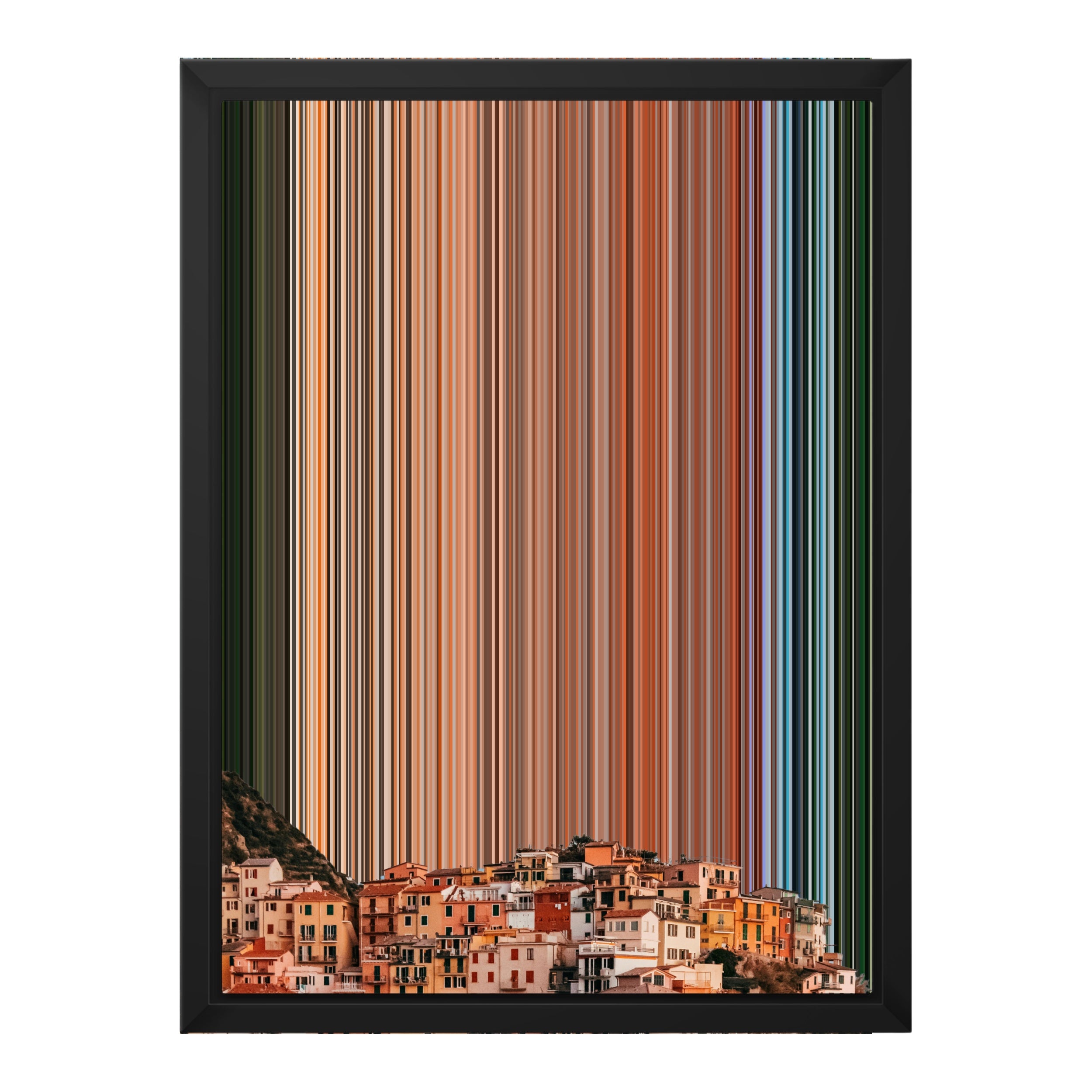 12×16" Framed Canvas - Black variant