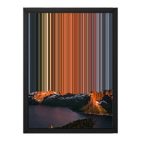 12×16" Framed Canvas - Black variant