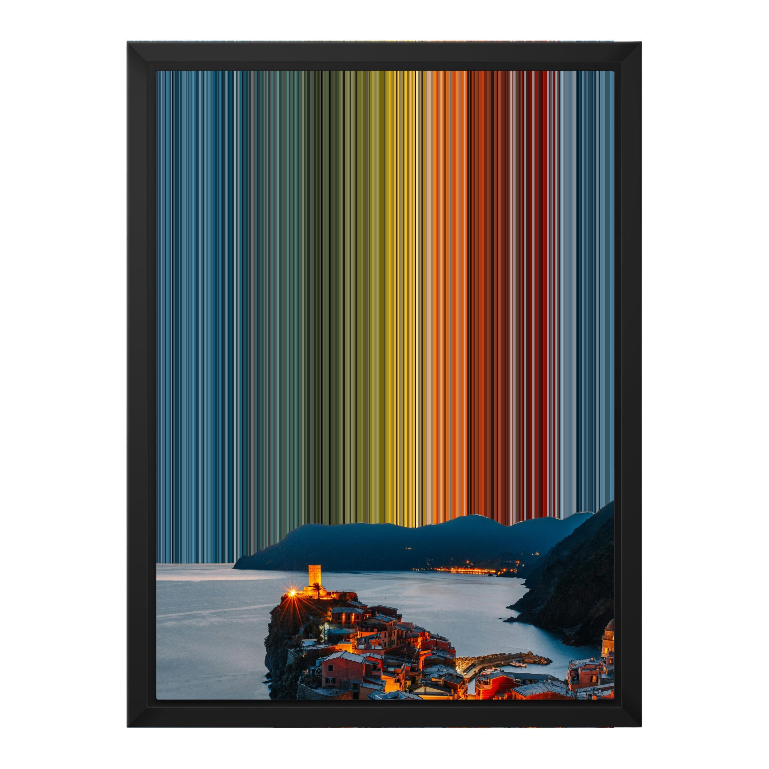 12×16" Framed Canvas - Black variant