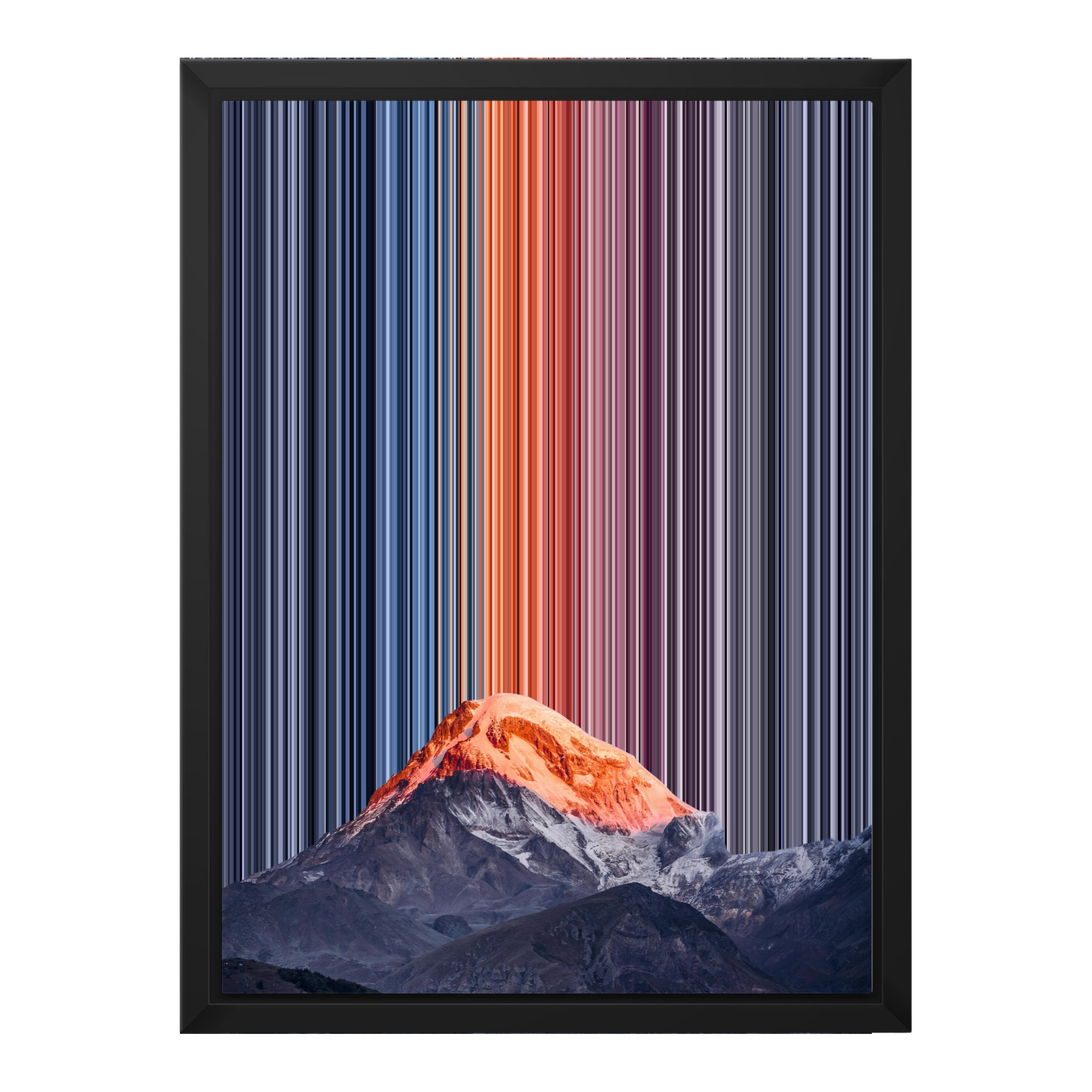 12×16" Framed Canvas - Black variant