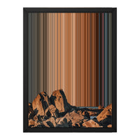 12×16" Framed Canvas - Black variant