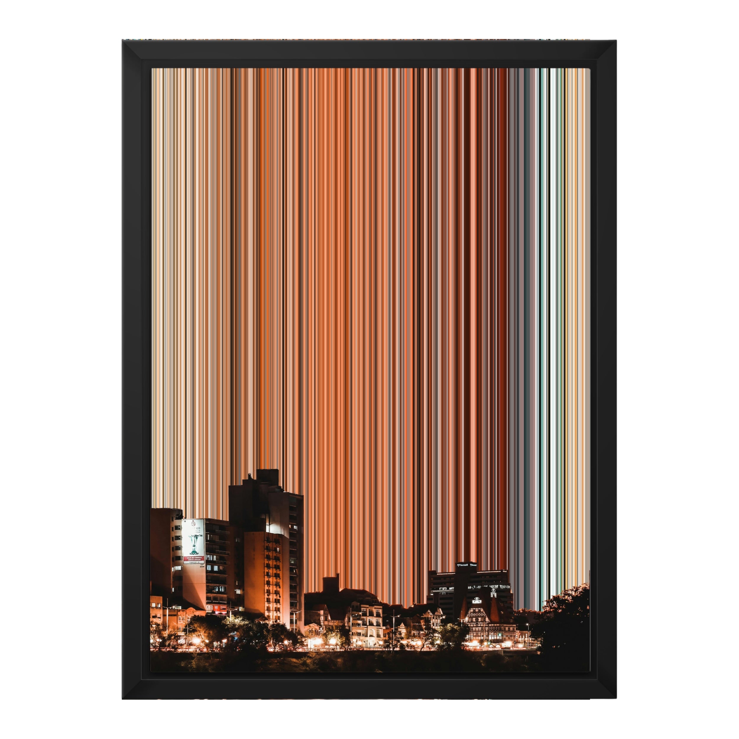 12×16" Framed Canvas - Black variant