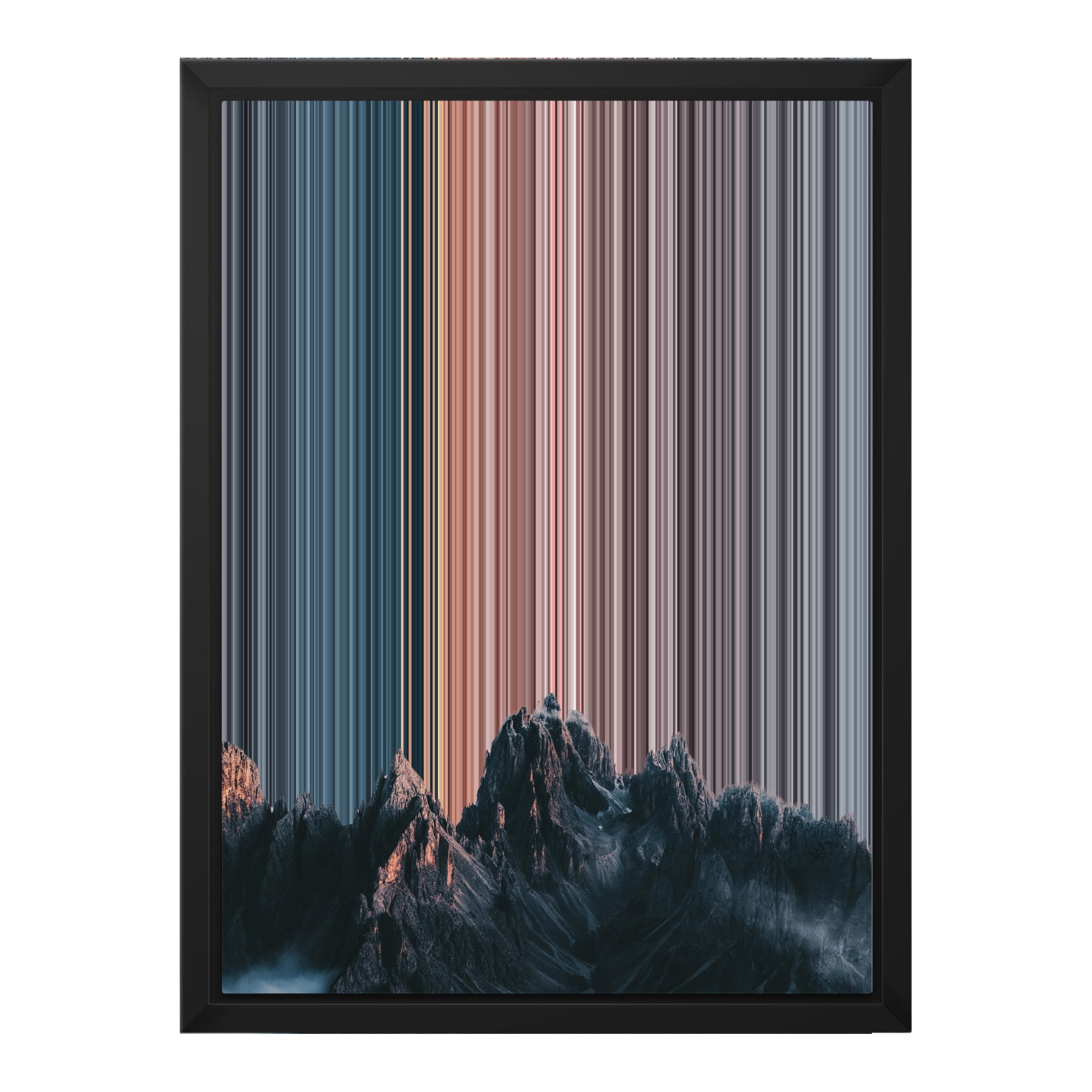 12×16" Framed Canvas - Black variant