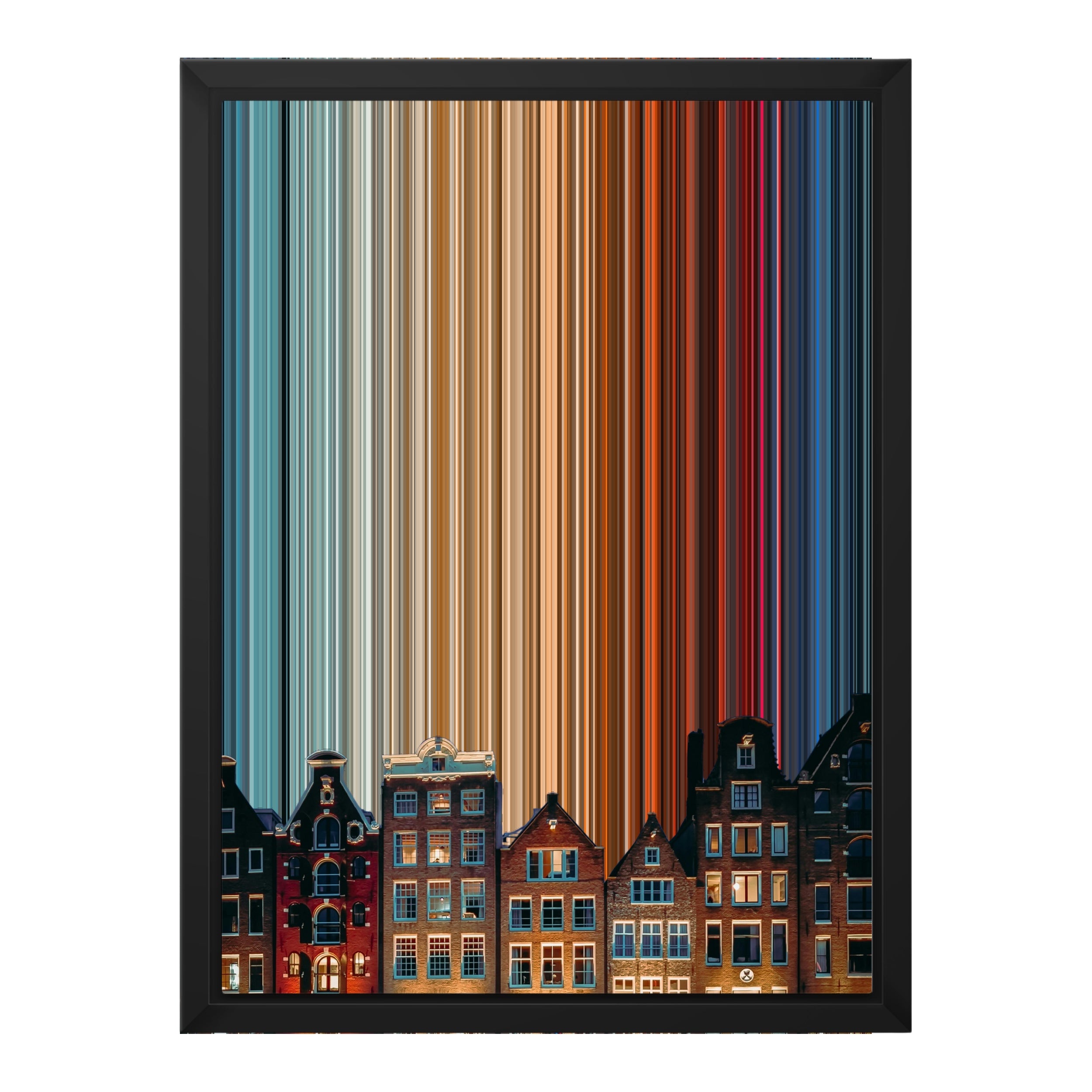 12×16" Framed Canvas - Black variant