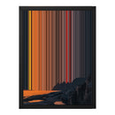 12×16" Framed Canvas - Black variant