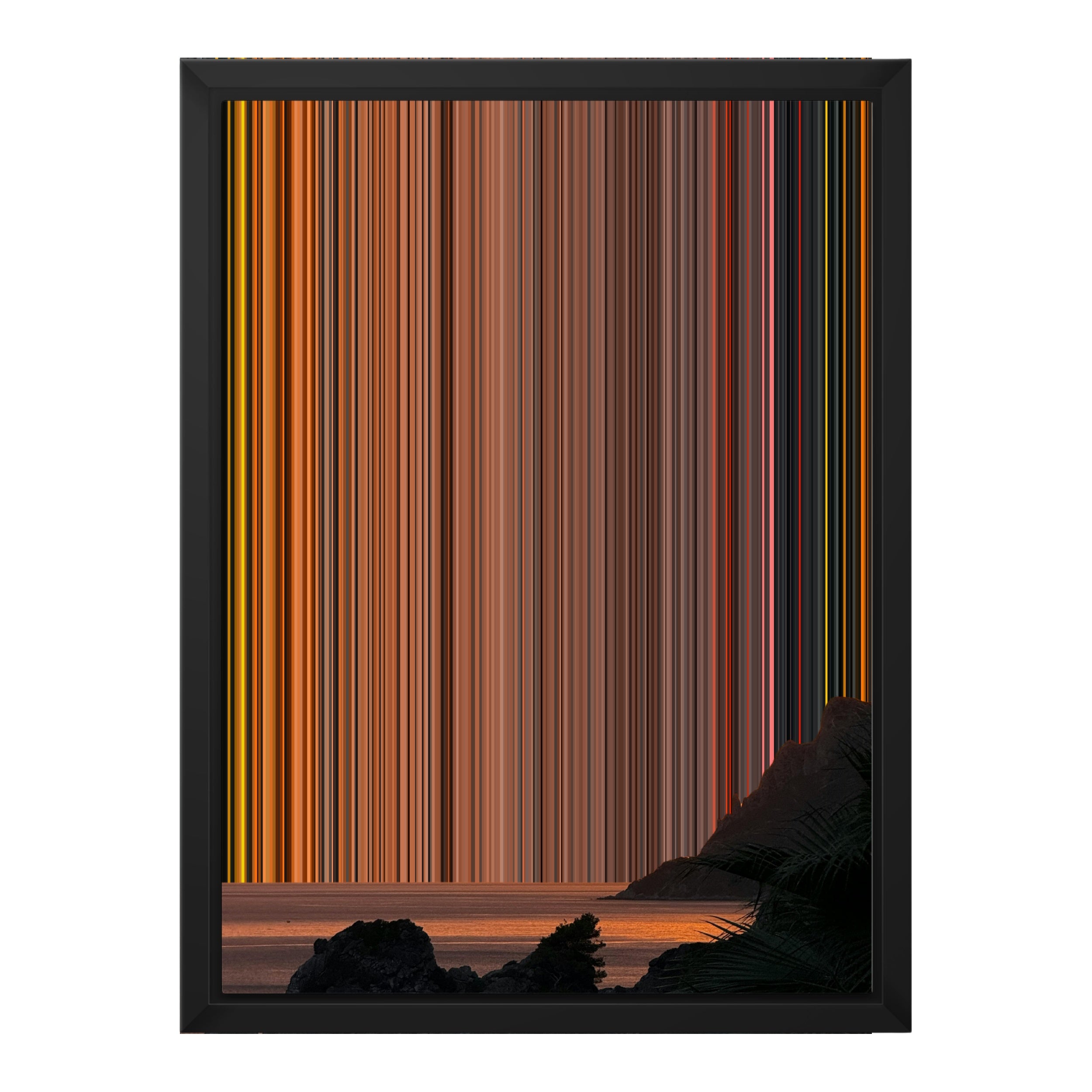 12×16" Framed Canvas - Black variant