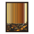 12×16" Framed Canvas - Brown variant