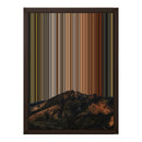 12×16" Framed Canvas - Brown variant